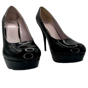 Sm New York Black Patent Stilettos  Size: 9M